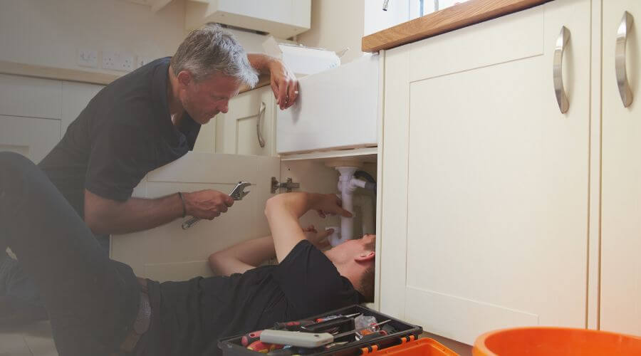 Professional burst pipe repair services in Brookville, KS